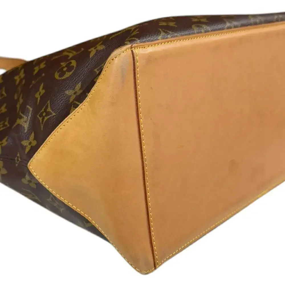 LOUIS VUITTON Brown Monogram Canvas Tote Bag
